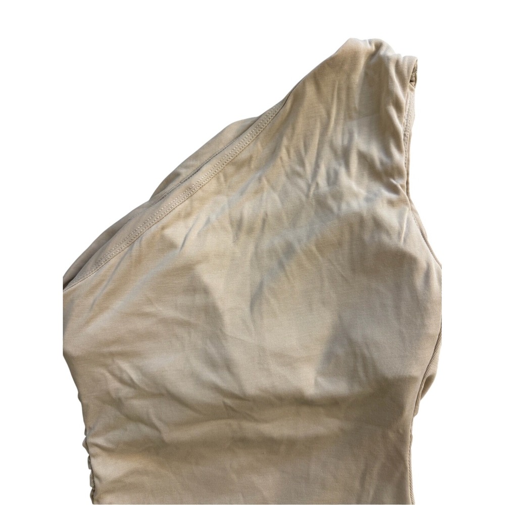 OGL Sandwashed One Shoulder Ruched Bra Tank size XS Morning Mist NWT - Picture 12 of 14